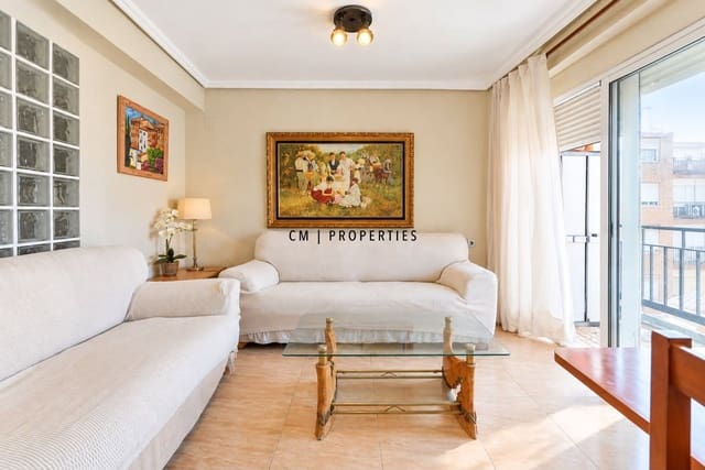 2 slaapkamer Flat te huur in Valencia stad - € 1.200 (Ref: 10077015)