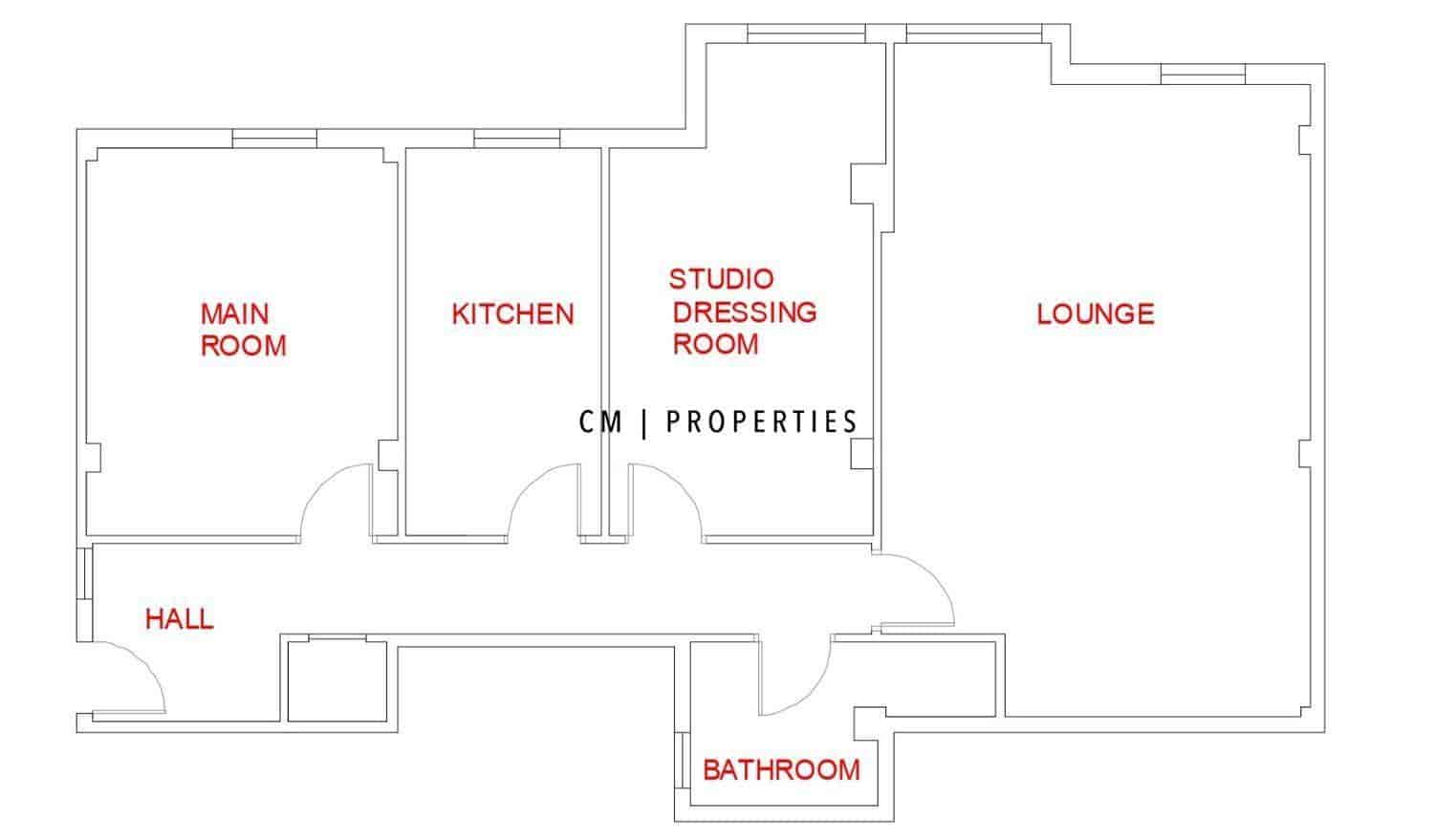 2 sovrum Lägenhet att hyra i Valencia stad - 1 400 € (Ref: 10077307)