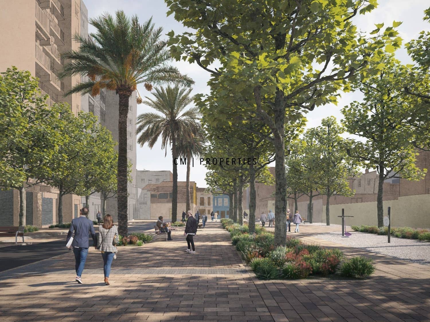 2 sovrum Lägenhet att hyra i Valencia stad - 1 400 € (Ref: 10077307)
