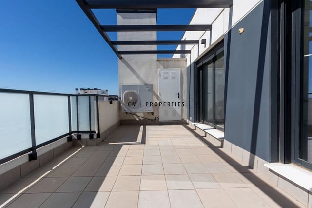 4 soveværelse Penthouse til leje i Valencia by med swimmingpool garage - € 3.400 (Ref: 10077308)