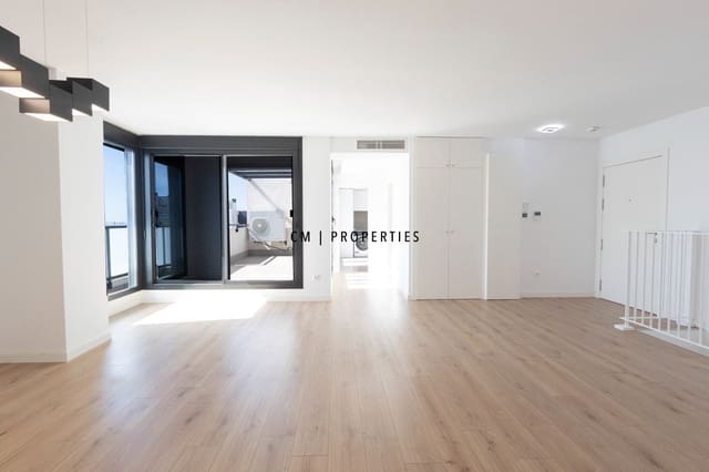 4 soveværelse Penthouse til leje i Valencia by med swimmingpool garage - € 3.400 (Ref: 10077308)