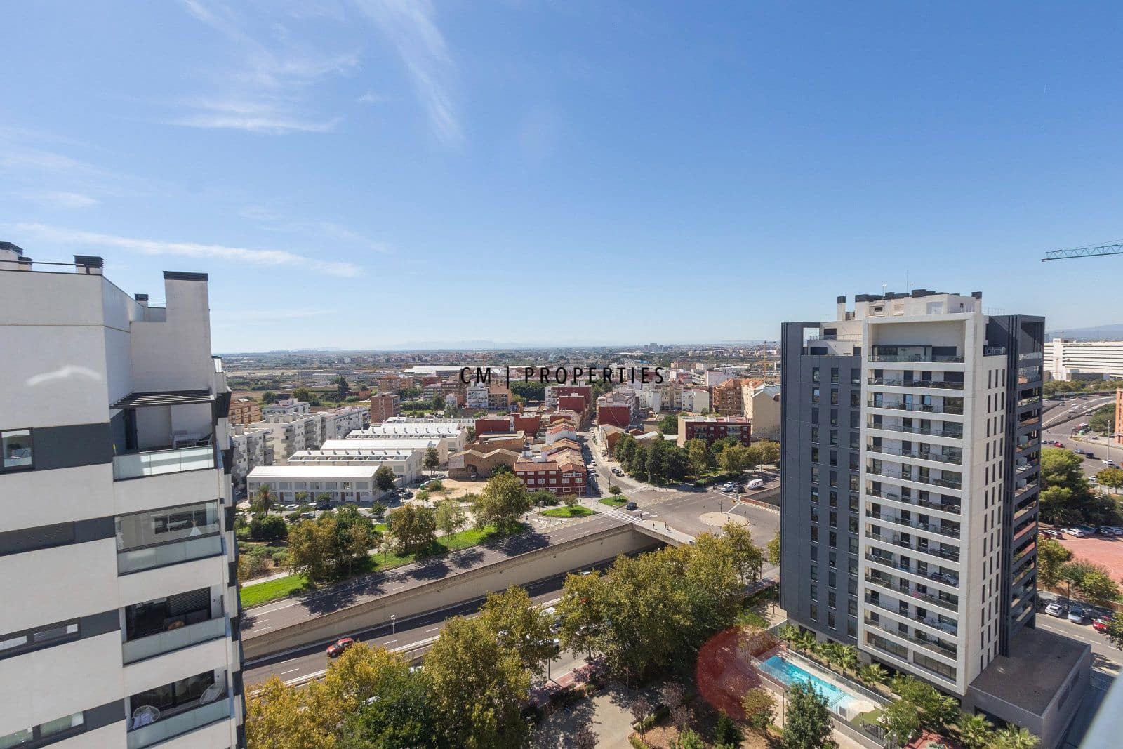 4 soveværelse Penthouse til leje i Valencia by med swimmingpool garage - € 3.400 (Ref: 10077308)
