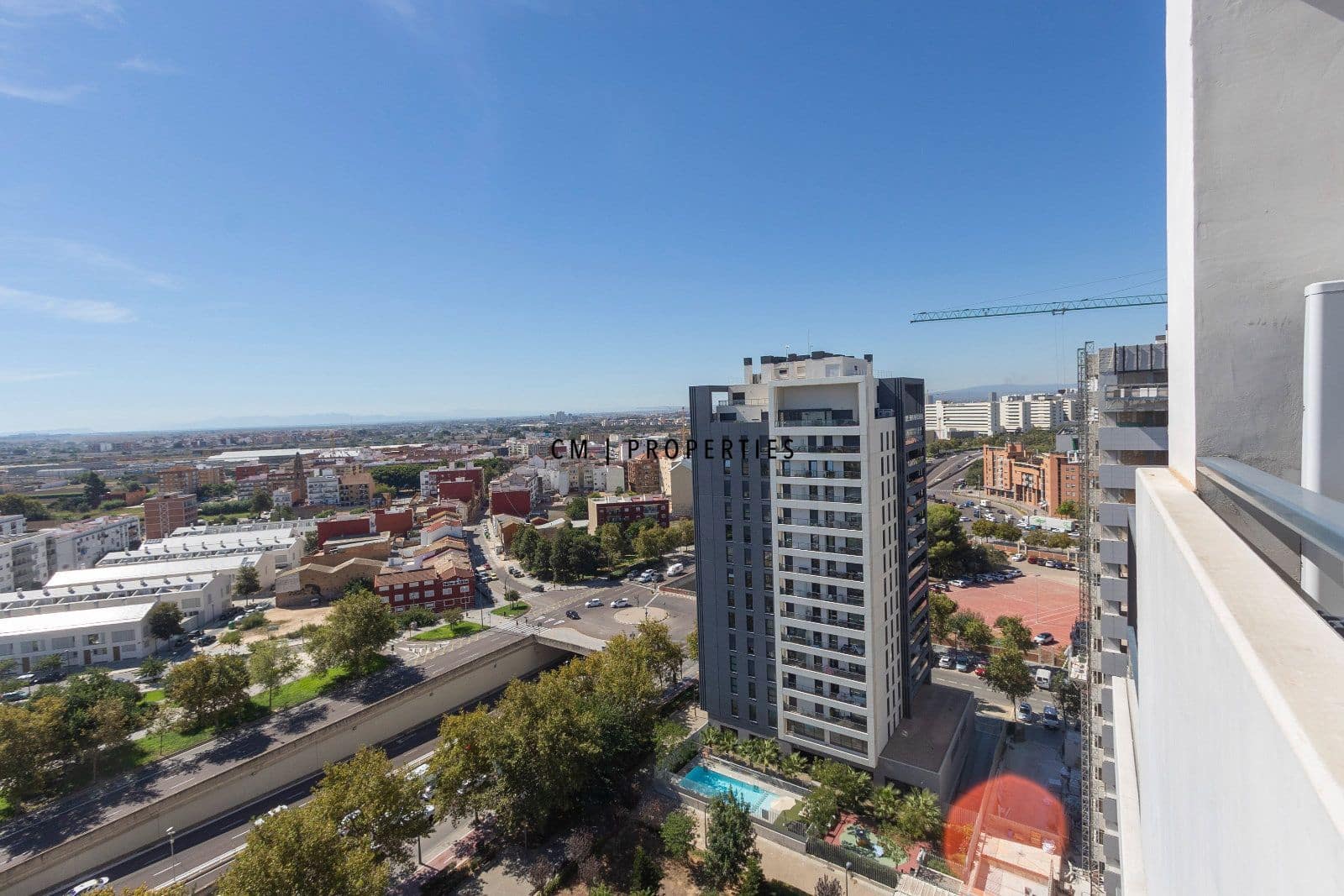 4 soveværelse Penthouse til leje i Valencia by med swimmingpool garage - € 3.400 (Ref: 10077308)