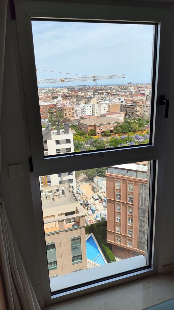 2 soveværelse Lejlighed til leje i Valencia by med garage - € 1.600 (Ref: 10079806)