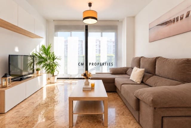 3 slaapkamer Flat te huur in Valencia stad met zwembad garage - € 2.495 (Ref: 10080203)