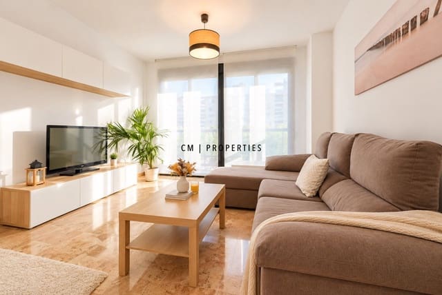 3 slaapkamer Flat te huur in Valencia stad met zwembad garage - € 2.495 (Ref: 10080203)