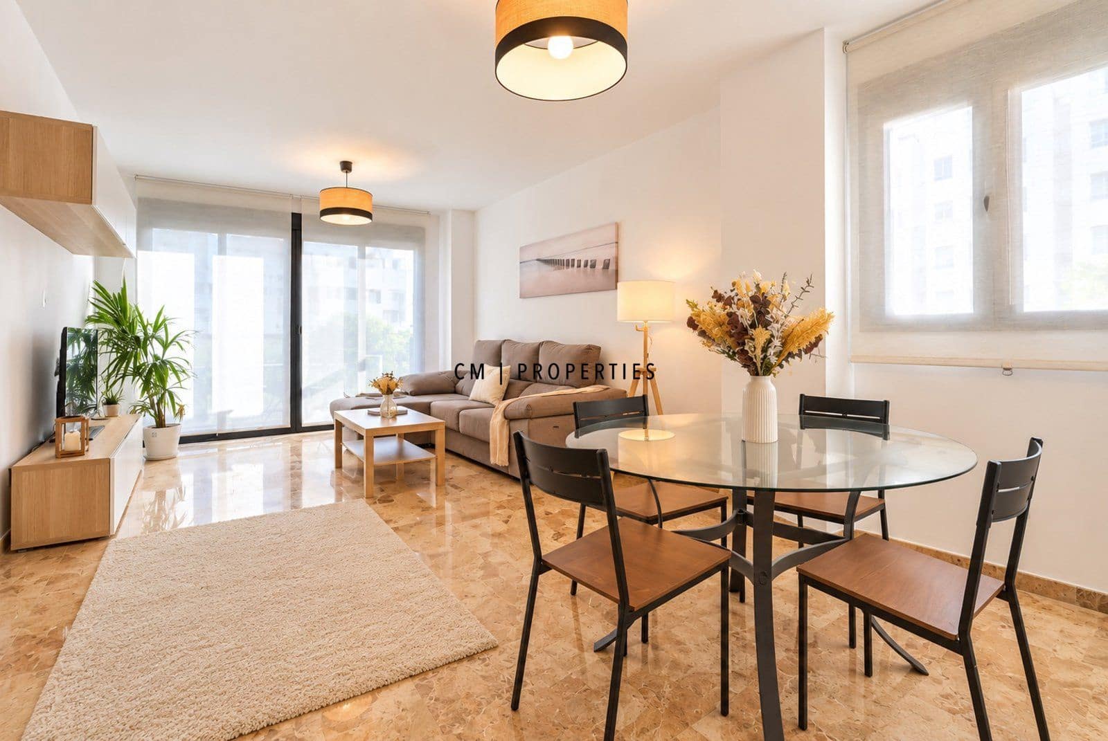 3 slaapkamer Flat te huur in Valencia stad met zwembad garage - € 2.495 (Ref: 10080203)
