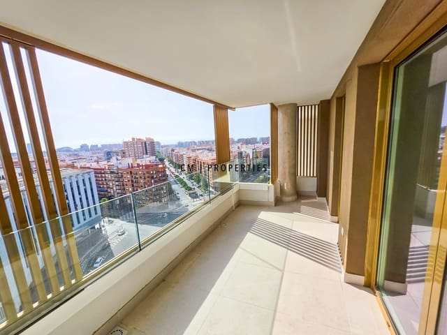 Piso de 2 habitaciones en L'Eixample, València ciudad en alquiler con piscina garaje - 2.400 € (Ref: 10081569)
