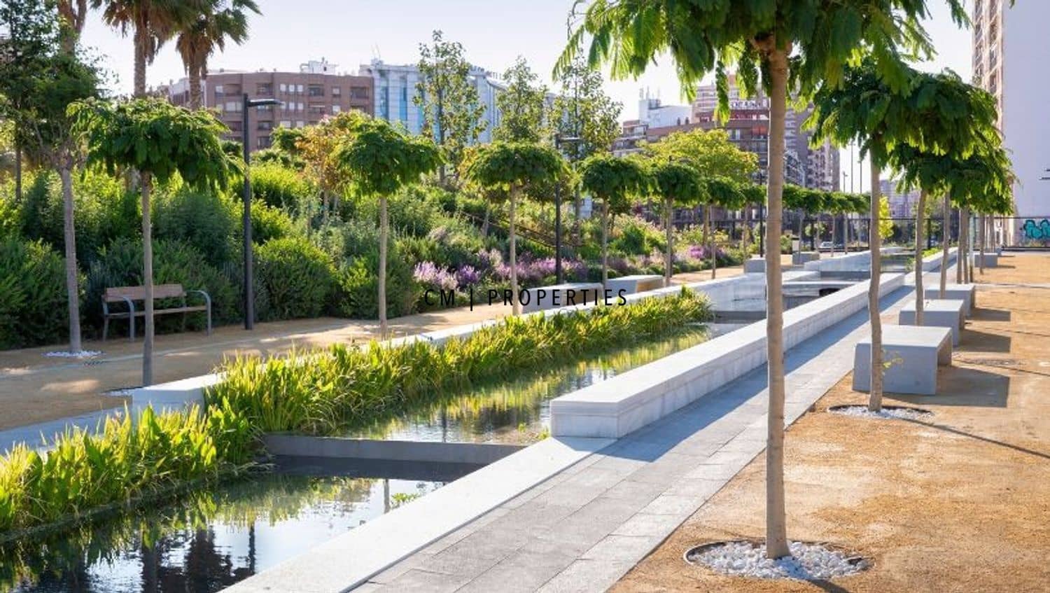 2 Zimmer Wohnung zu vermieten in Valencia Stadt mit Pool Garage - 2.400 € (Ref: 10081569)