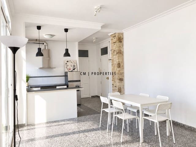 2 slaapkamer Flat te huur in Valencia stad - € 1.395 (Ref: 10099146)