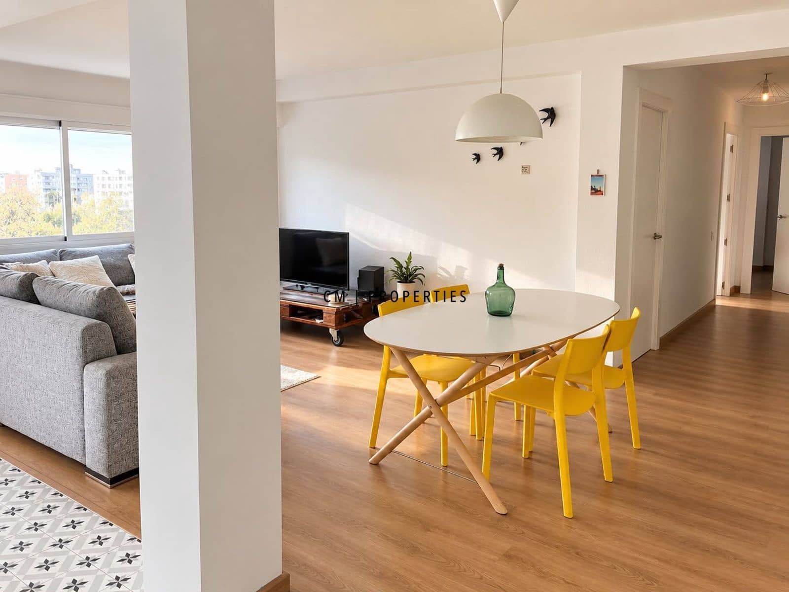 3 sypialnia Mieszkanie do wynajęcia w Miasto Walencja - 1 400 € (Ref: 10165558)