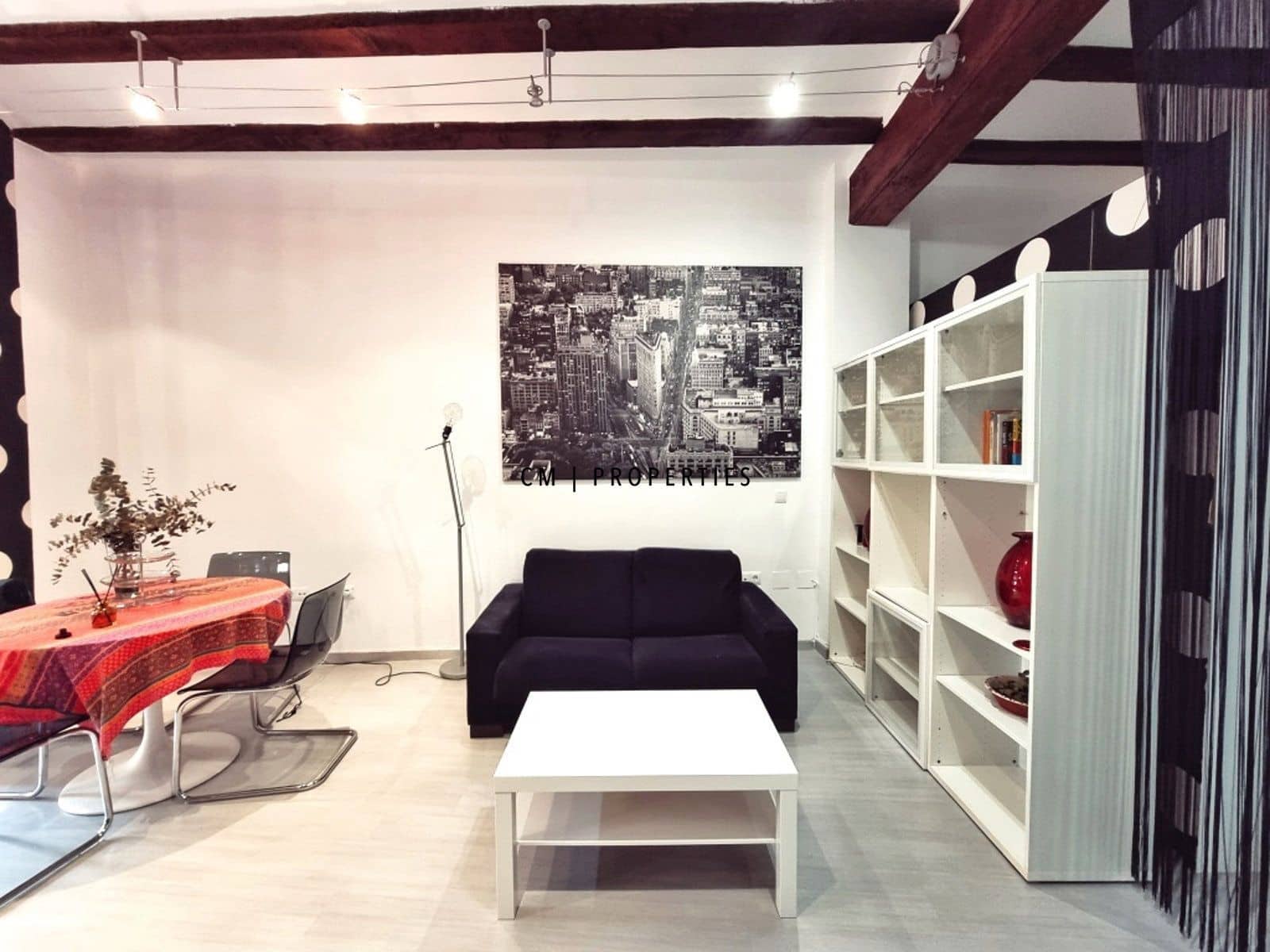 1 quarto Apartamento para arrendar em Valencia cidade - 1 400 € (Ref: 10175746)
