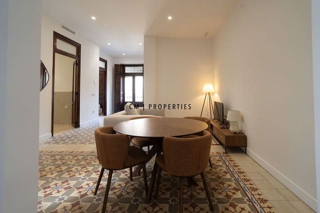 2 slaapkamer Flat te huur in Poblats Maritims, Valencia stad - € 1.700 (Ref: 10183865)