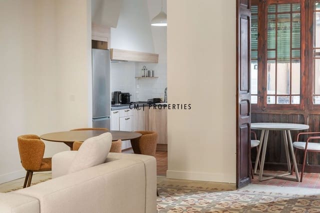2 slaapkamer Flat te huur in Poblats Maritims, Valencia stad - € 1.700 (Ref: 10183865)