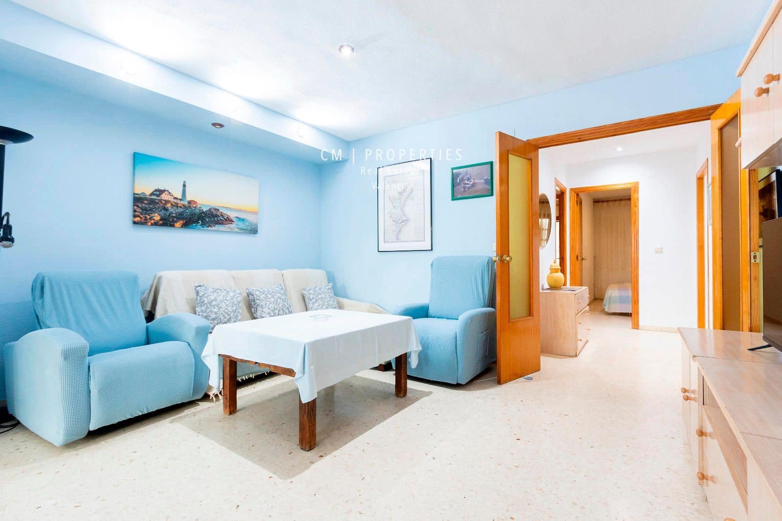 3 slaapkamer Flat te huur in Alboraya / Alboraia met zwembad - € 2.500 (Ref: 8534753)