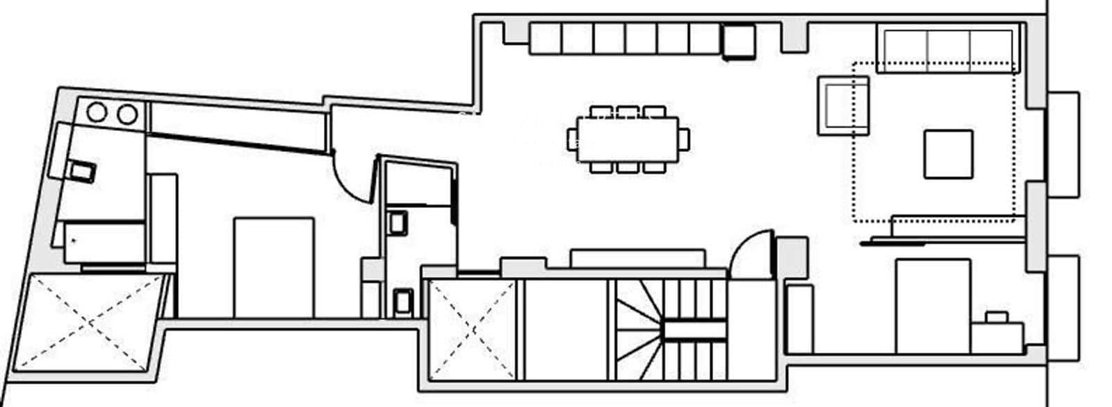 2 soveværelse Lejlighed til leje i Valencia by - € 1.400 (Ref: 8555087)