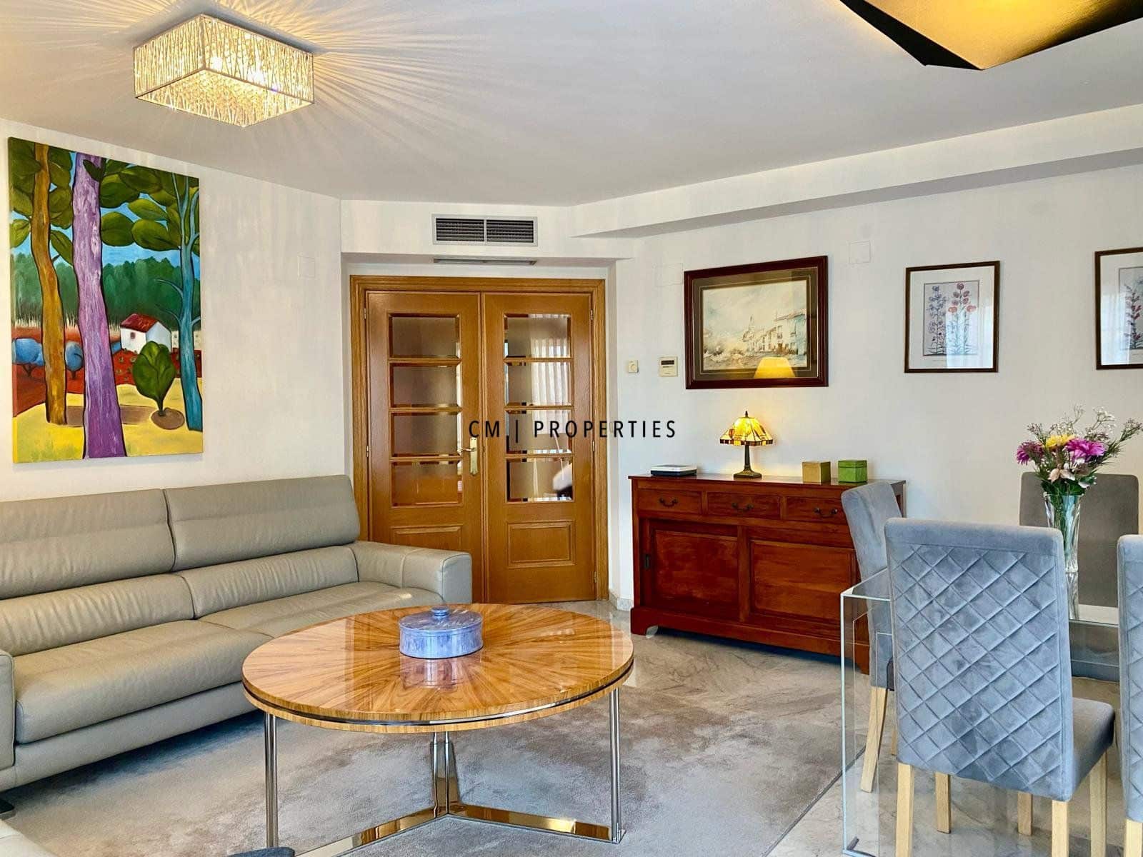 4 slaapkamer Flat te huur in Valencia stad met garage - € 2.500 (Ref: 8617840)