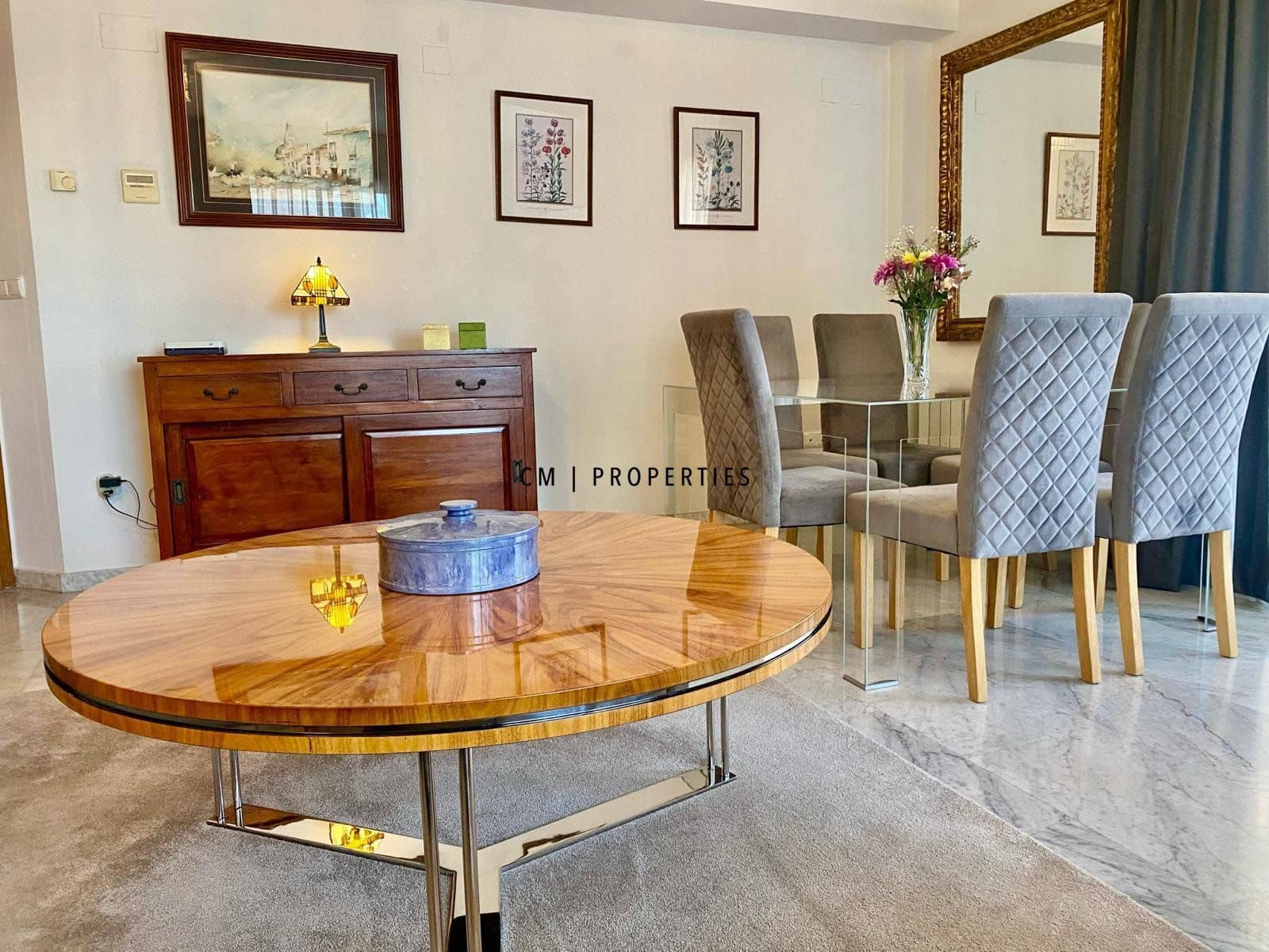 4 slaapkamer Flat te huur in Valencia stad met garage - € 2.500 (Ref: 8617840)