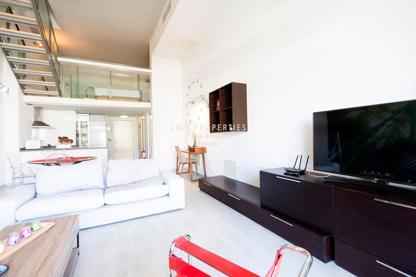 1 camera da letto Attico da affittare in Valencia citta con piscina garage - 1.250 € (Rif: 8634065)