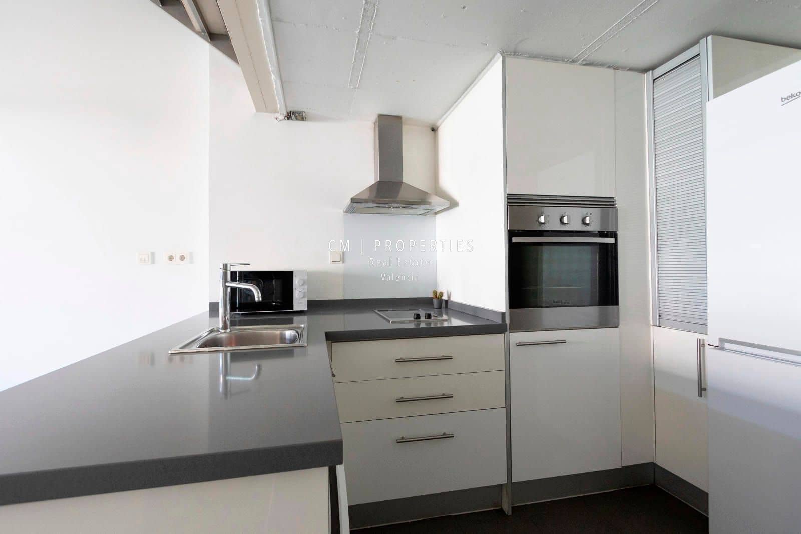 1 camera da letto Attico da affittare in Valencia citta con piscina garage - 1.250 € (Rif: 8634065)