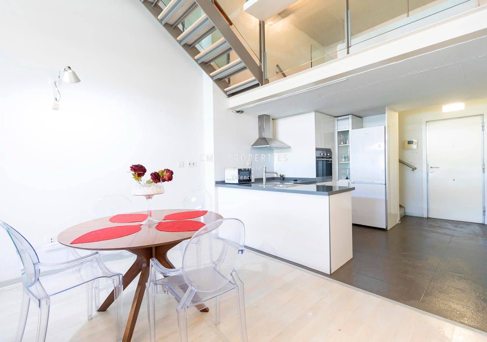 1 camera da letto Attico da affittare in Valencia citta con piscina garage - 1.250 € (Rif: 8634065)