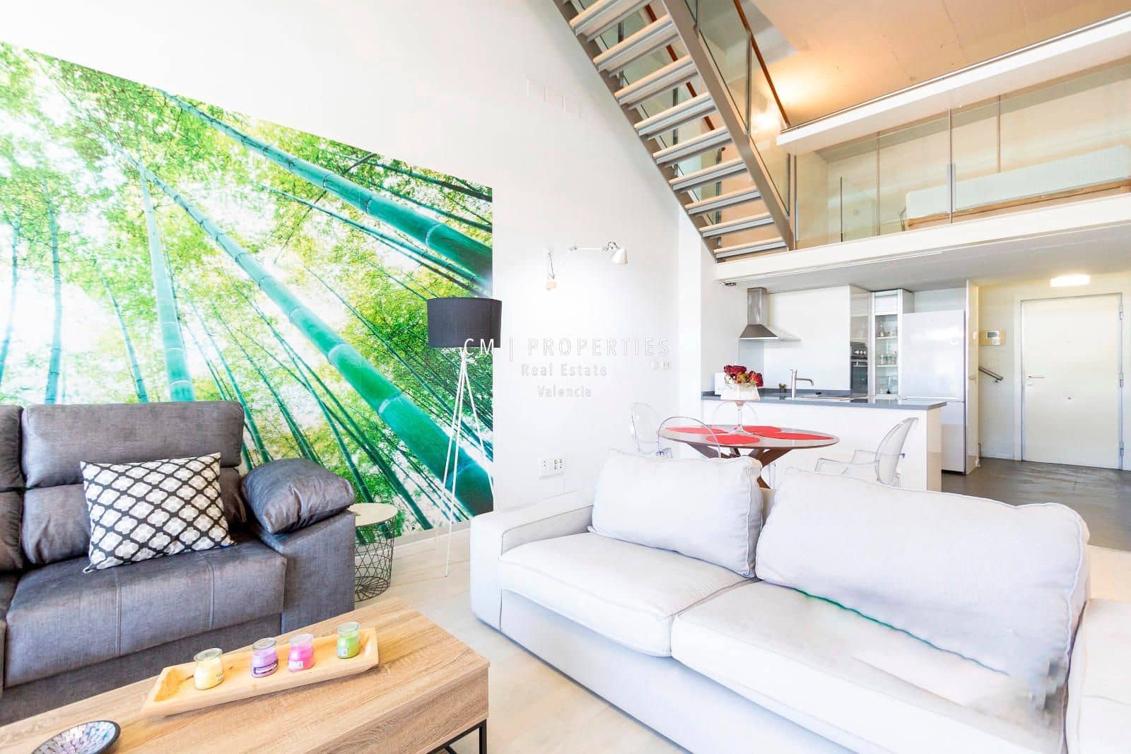 1 camera da letto Attico da affittare in Valencia citta con piscina garage - 1.250 € (Rif: 8634065)