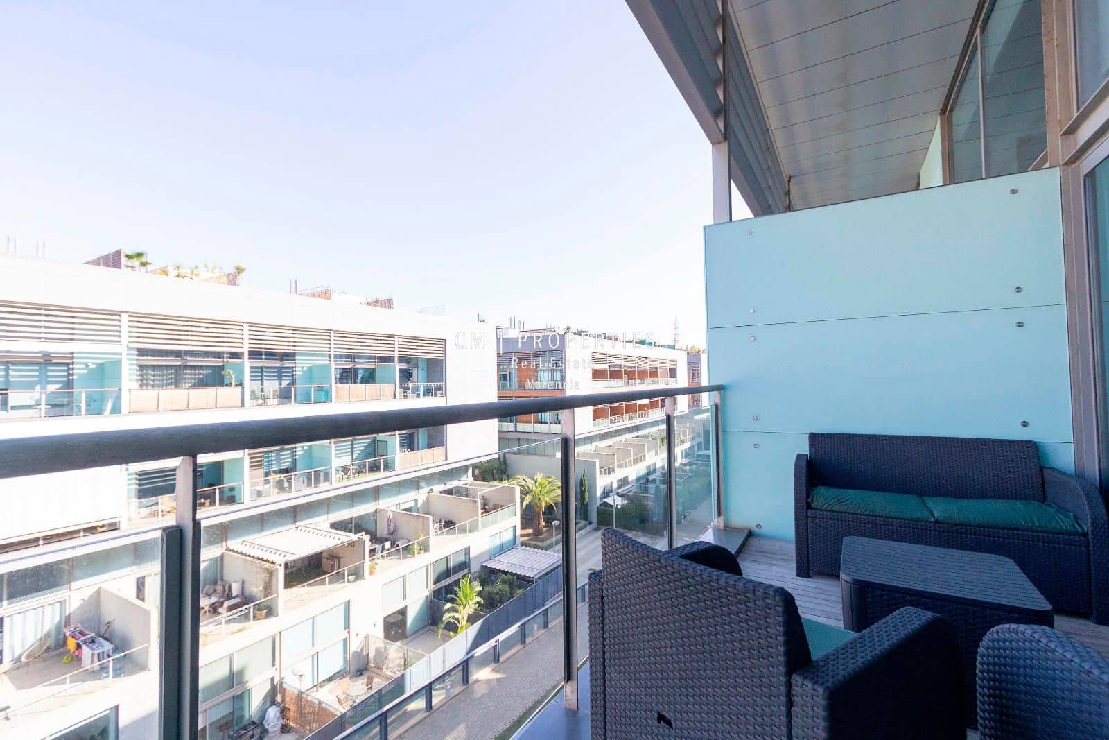 1 camera da letto Attico da affittare in Valencia citta con piscina garage - 1.250 € (Rif: 8634065)