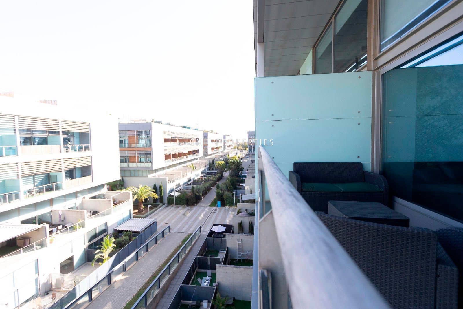 1 camera da letto Attico da affittare in Valencia citta con piscina garage - 1.250 € (Rif: 8634065)