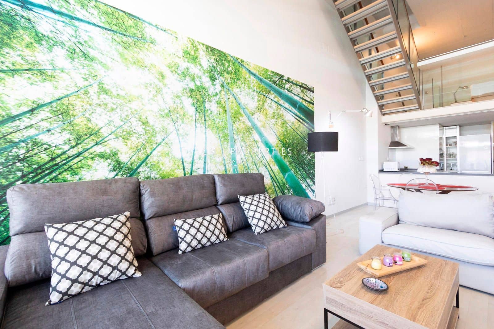 1 camera da letto Attico da affittare in Valencia citta con piscina garage - 1.250 € (Rif: 8634065)