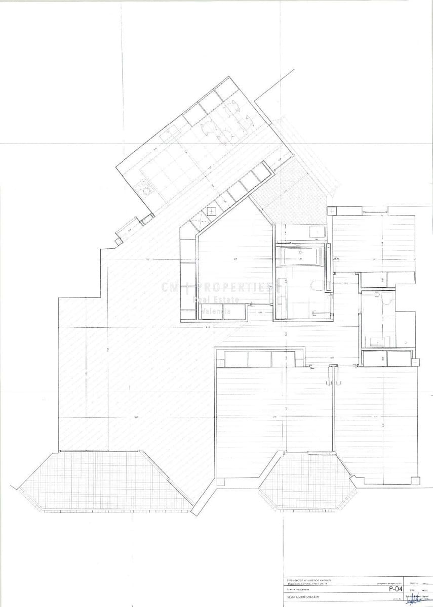 4 bedroom Flat for sale in Valencia city with pool - € 1,300,000 (Ref: 8637841)