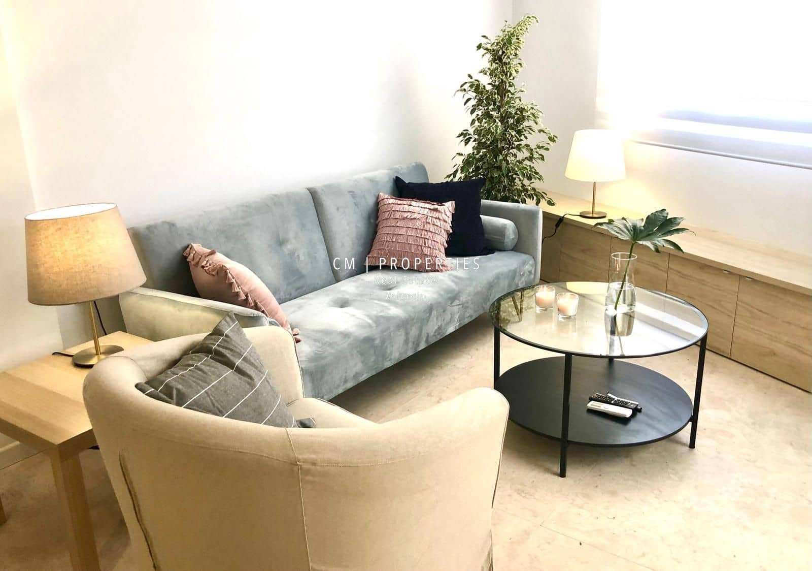 1 soverom Leilighet til leie i Valencia by - € 1 350 (Ref: 8651295)