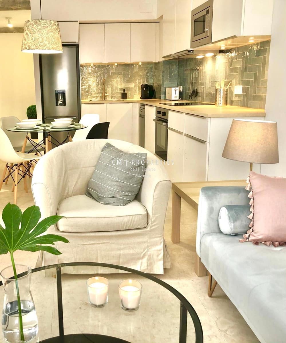 1 soverom Leilighet til leie i Valencia by - € 1 350 (Ref: 8651295)