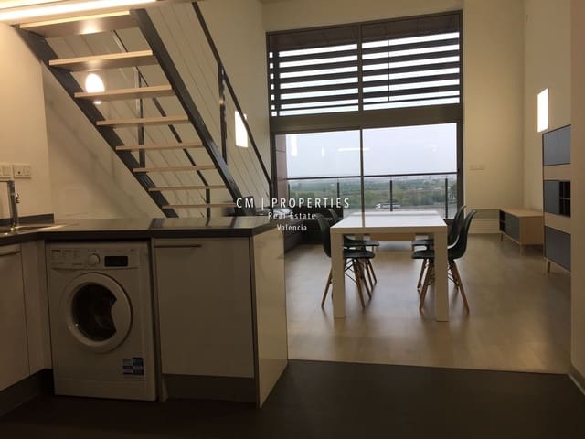 1 sovrum Lägenhet att hyra i Valencia stad med pool garage - 1 250 € (Ref: 8654171)