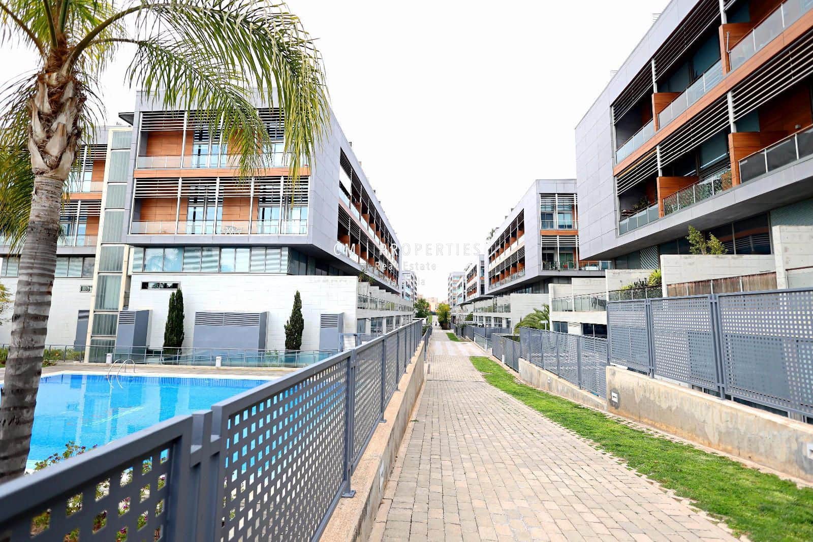 1 sovrum Lägenhet att hyra i Valencia stad med pool garage - 1 100 € (Ref: 8676588)