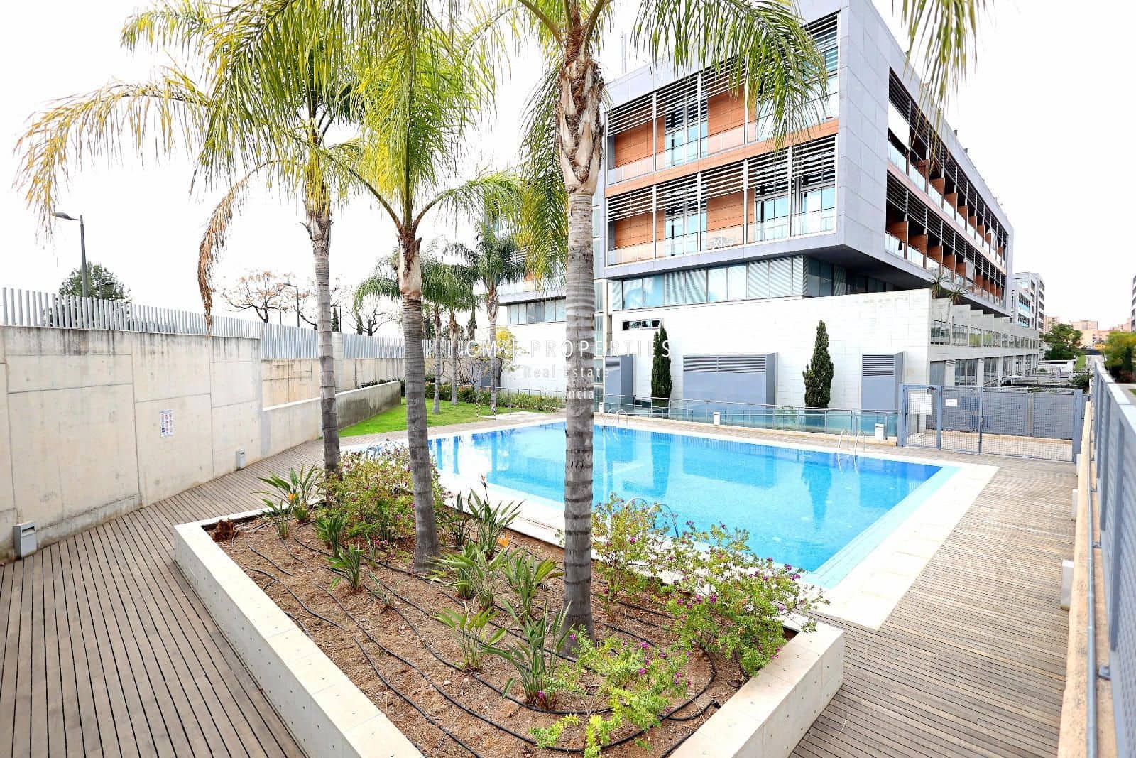 1 sovrum Lägenhet att hyra i Valencia stad med pool garage - 1 100 € (Ref: 8676588)