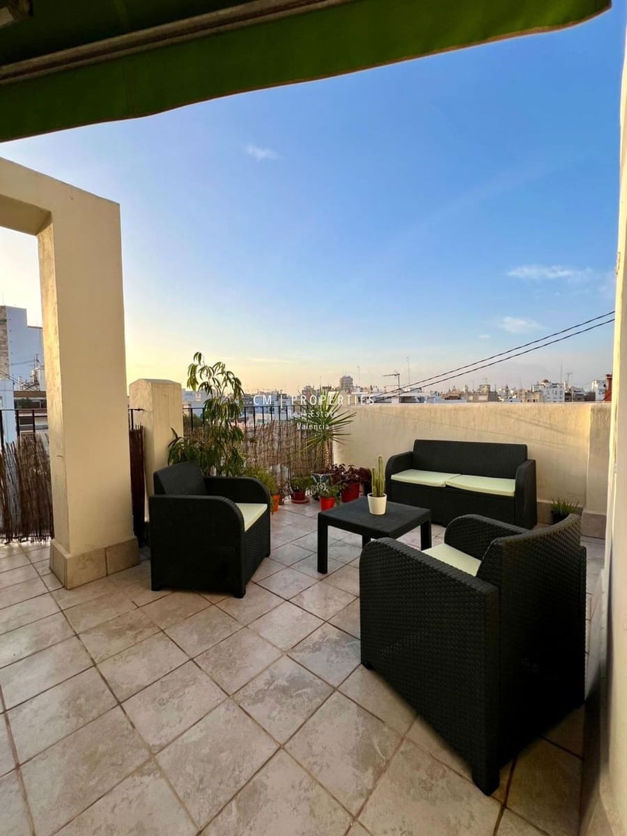 2 sovrum Takvåning att hyra i Valencia stad - 1 600 € (Ref: 8681031)