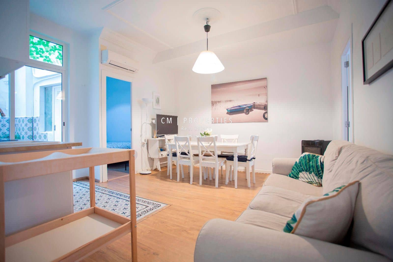 4 sovrum Lägenhet att hyra i Valencia stad - 1 800 € (Ref: 8695888)