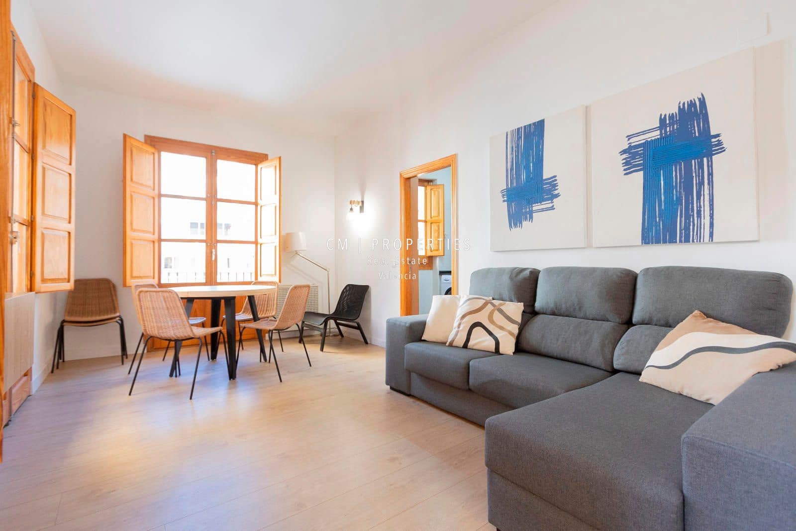 2 slaapkamer Flat te huur in Valencia stad - € 1.500 (Ref: 8835315)