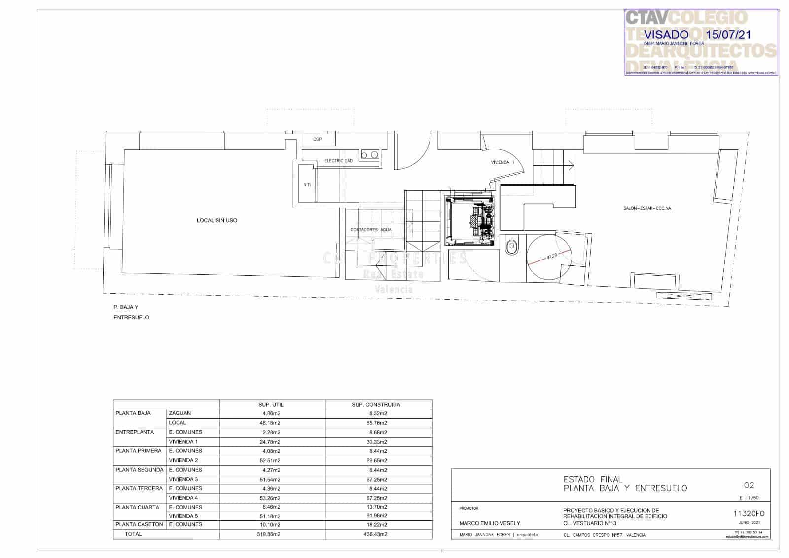 Restaurant/Bar til salg i Valencia by - € 2.195.000 (Ref: 8851036)