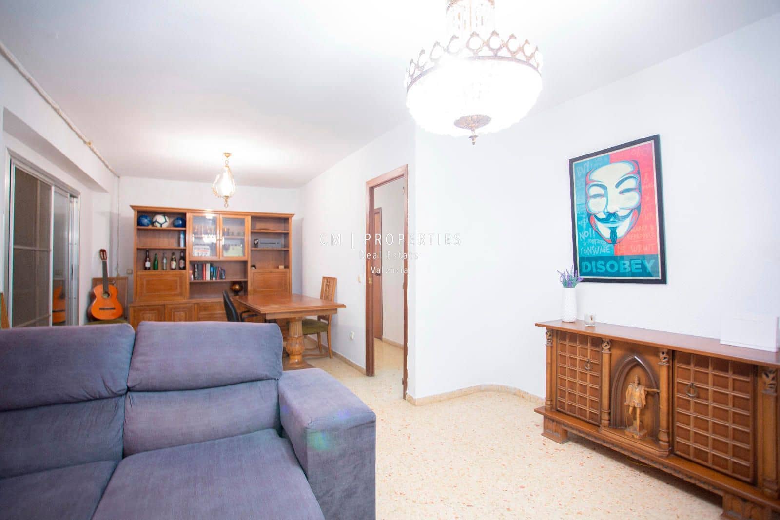 3 soveværelse Lejlighed til leje i Valencia by - € 1.500 (Ref: 8909760)