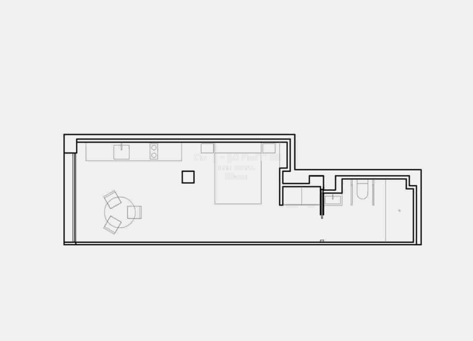 1 soverom Leilighet til salgs i Valencia by - € 190 000 (Ref: 8949649)