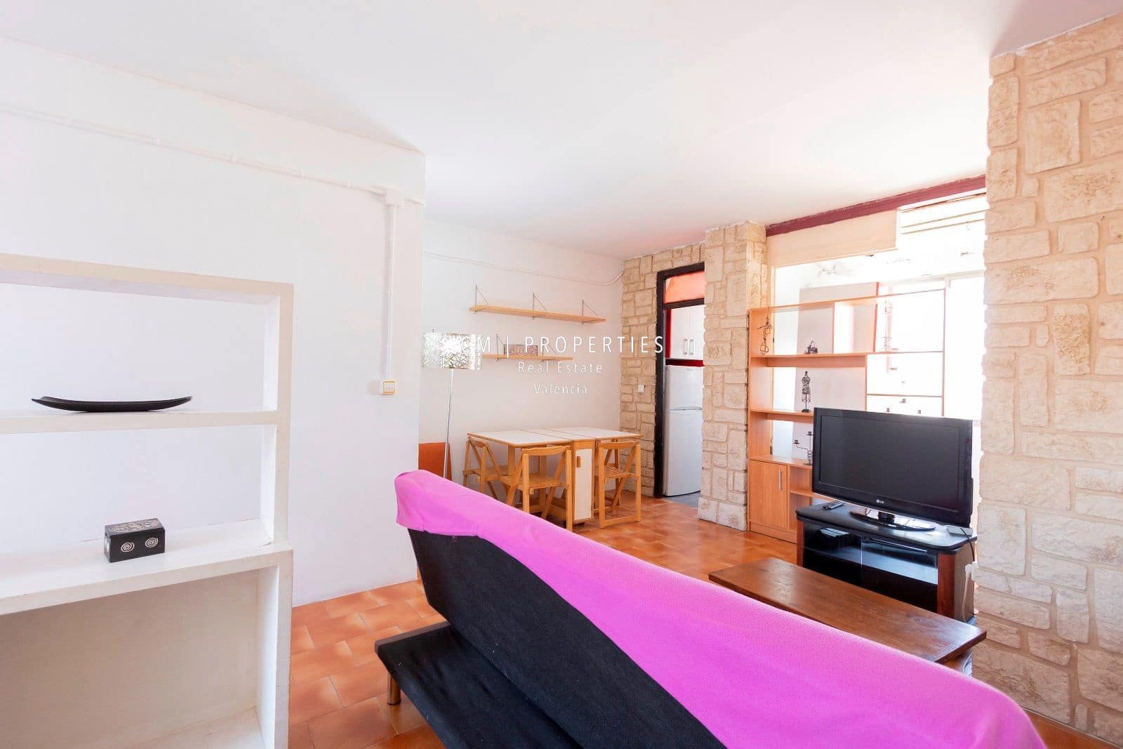 1 quarto Penthouse para arrendar em Valencia cidade - 1 050 € (Ref: 8969556)