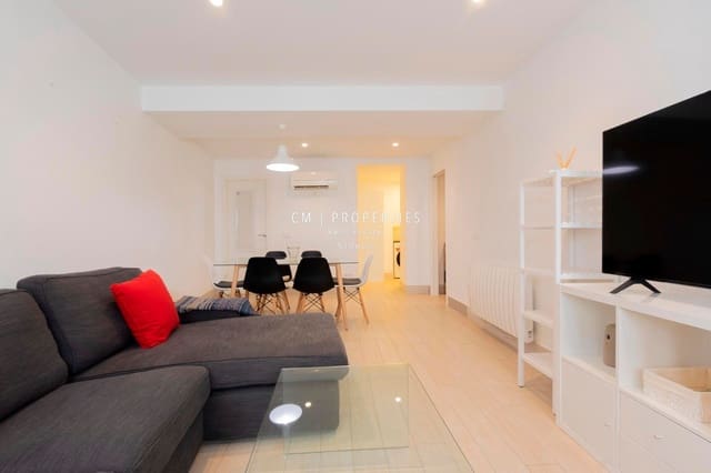 2 sovrum Lägenhet att hyra i Ciutat Vella, Valencia stad - 1 500 € (Ref: 8997667)