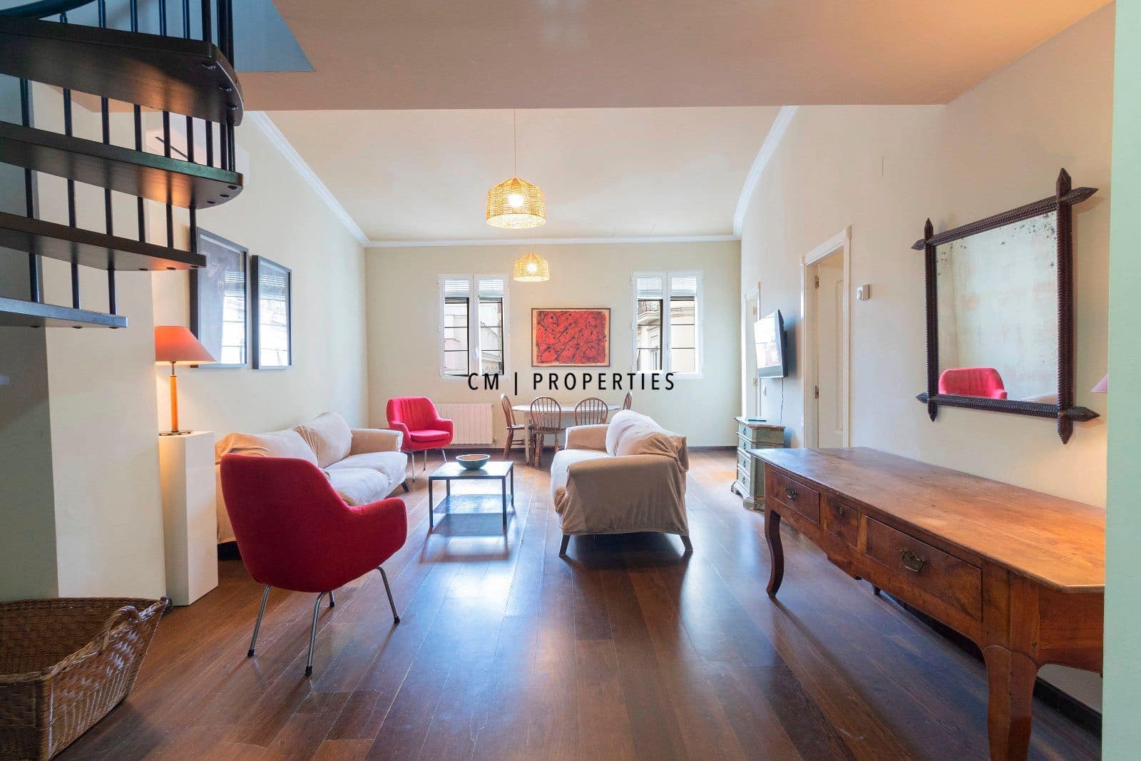 Penthouse de 3 chambres à louer à Valence ville avec piscine - 3 200 € (Ref: 9066586)