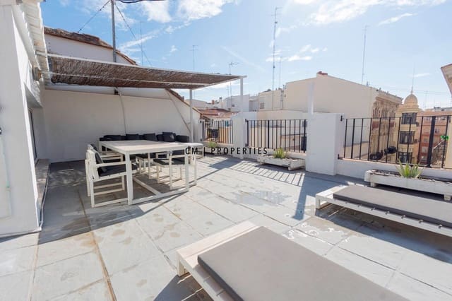 Penthouse de 3 chambres à louer à Valence ville avec piscine - 3 200 € (Ref: 9066586)