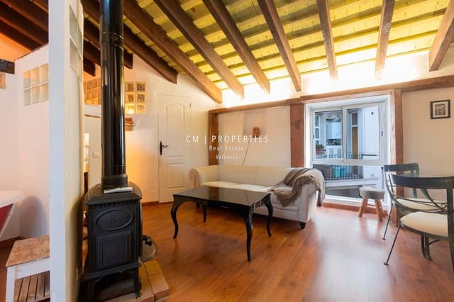 1 soveværelse Penthouse til leje i La Gran Via, Valencia by - € 1.250 (Ref: 9109583)