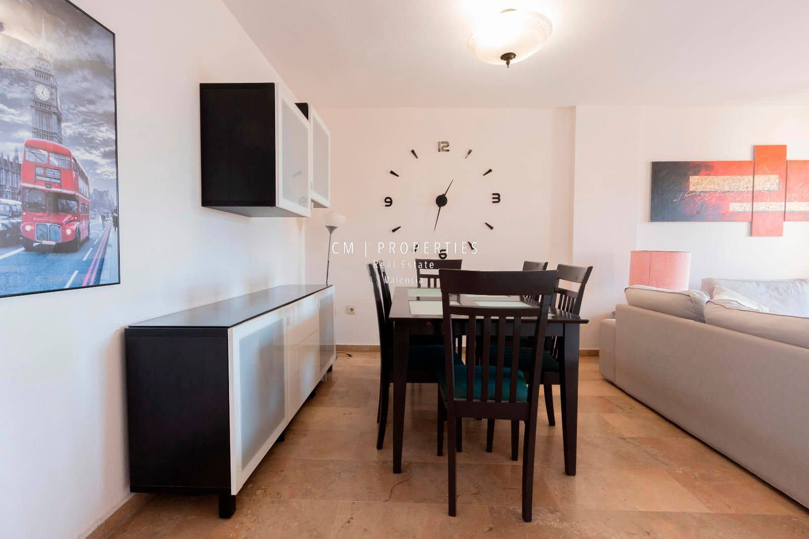 4 quarto Apartamento para arrendar em Valencia cidade com garagem - 2 200 € (Ref: 9109584)
