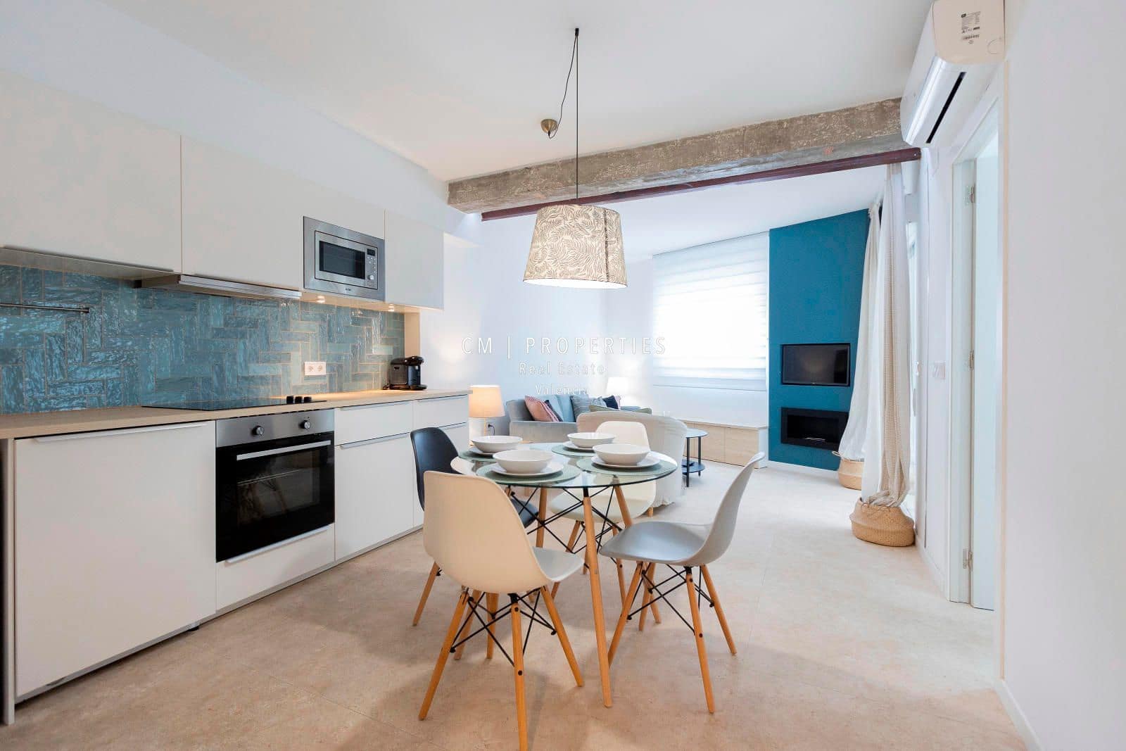 1 soveværelse Lejlighed til leje i Valencia by - € 1.550 (Ref: 9110029)