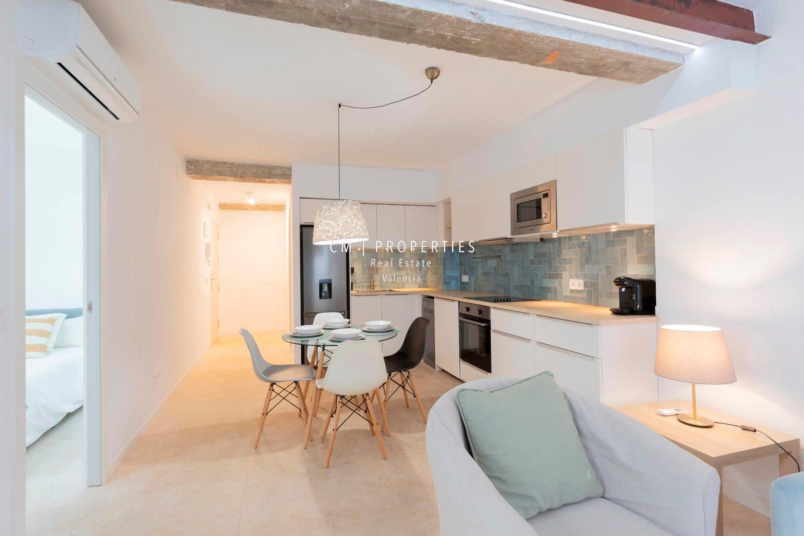 1 soveværelse Lejlighed til leje i Valencia by - € 1.550 (Ref: 9110029)