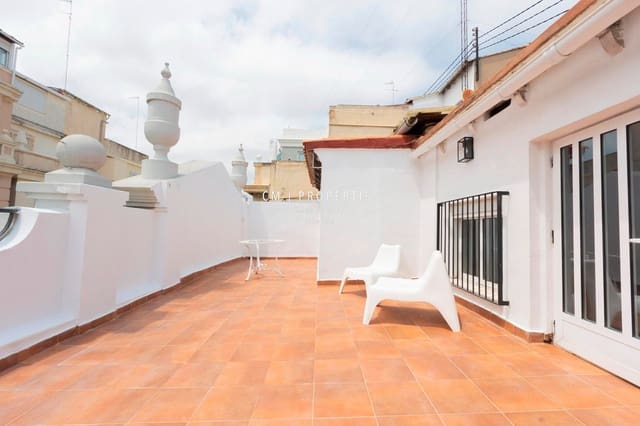 1 soveværelse Penthouse til leje i L'Eixample, Valencia by - € 1.650 (Ref: 9113524)